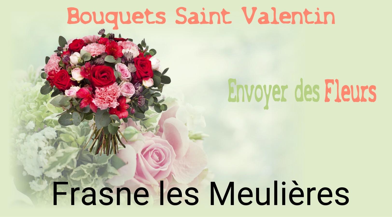 Roses de Saint-Valentin livrées à Frasne-les-Meulières
